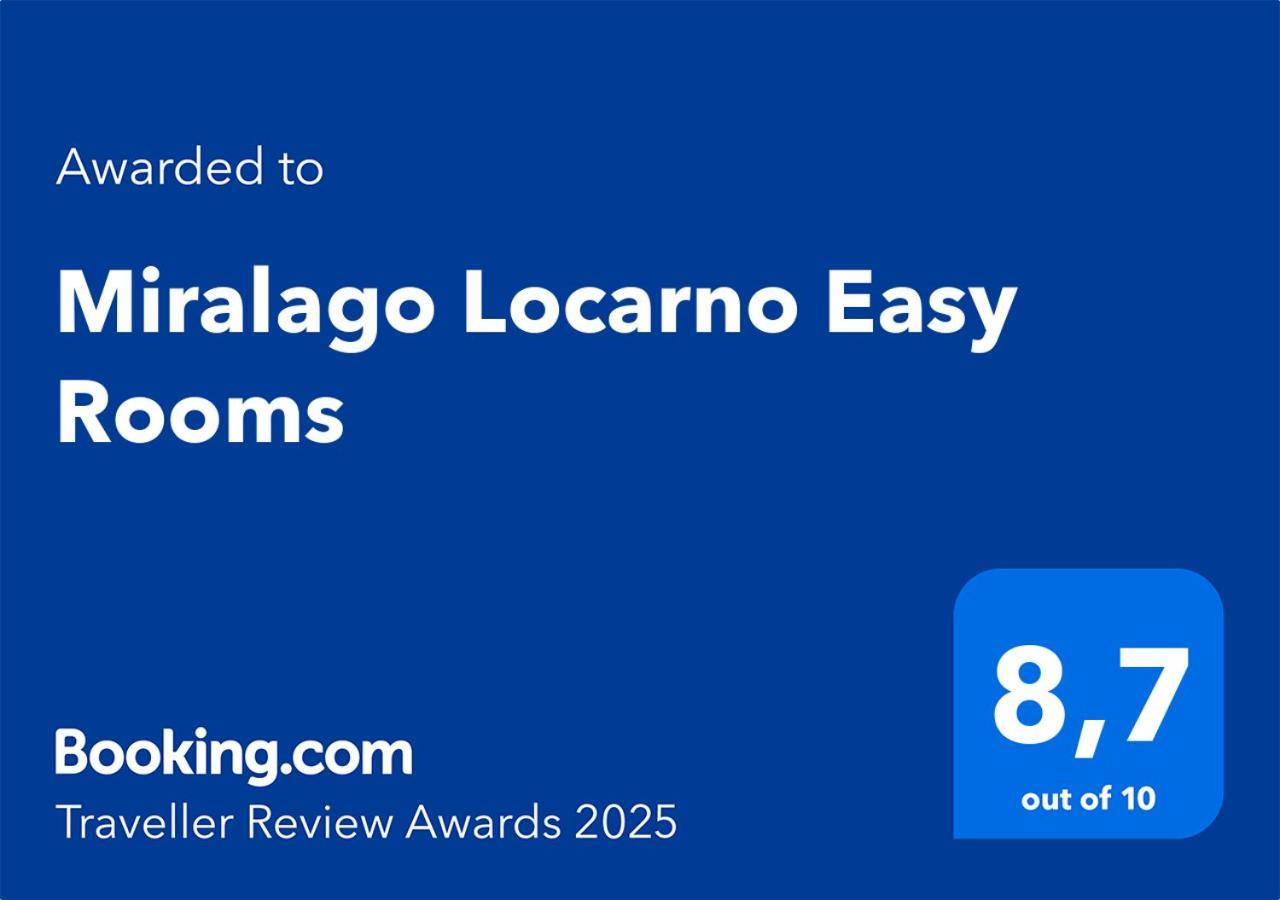Miralago Locarno Easy Rooms Muralto Eksteriør billede