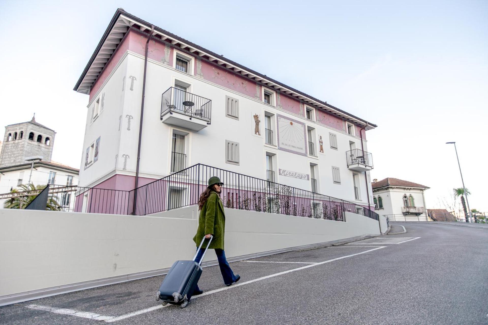 Miralago Locarno Easy Rooms Muralto Eksteriør billede